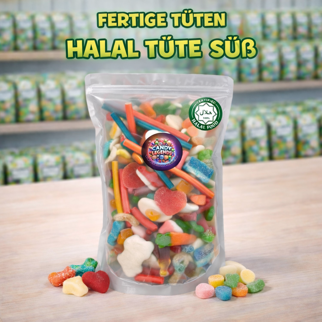 Halal Tüte süß (500g | 1000g | 2000g)