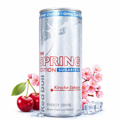 Red Bull Kirsche Sakura Zuckerfrei 250ml (inkl. Pfand)
