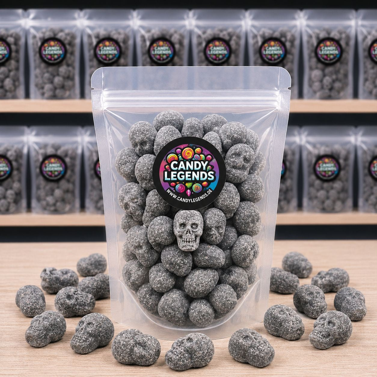 Pfeffer Lakritz Totenköpfe 300g Einzelsorte