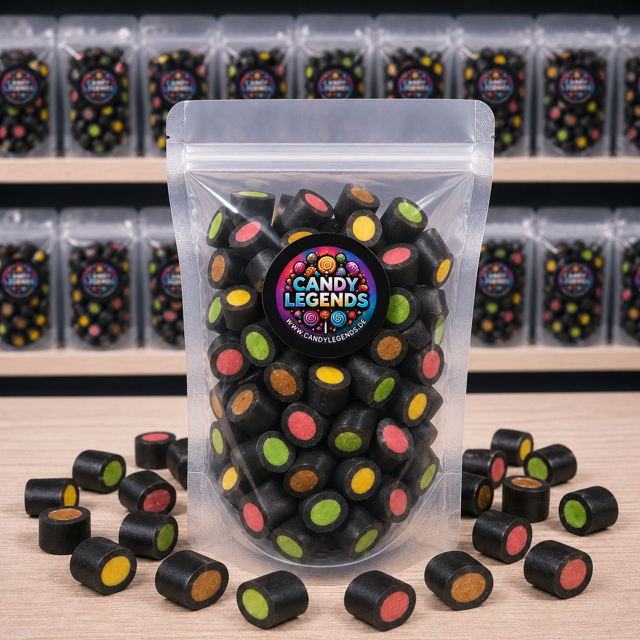 Lakritz Tubes Mix 300g Einzelsorte