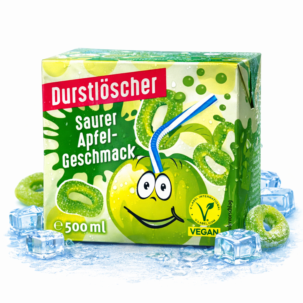 Durstlöscher Saurer Apfel 500ml (Vegan)