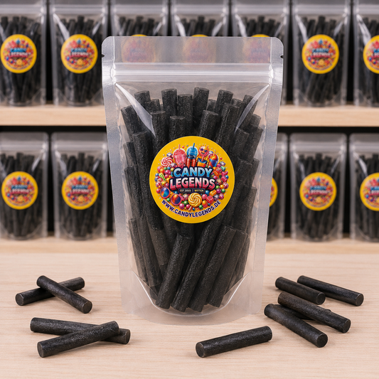 Lange Lakritz Stangen salmiak 300g Einzelsorte