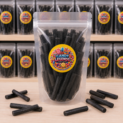 Lange Lakritz Stangen salmiak 300g Einzelsorte