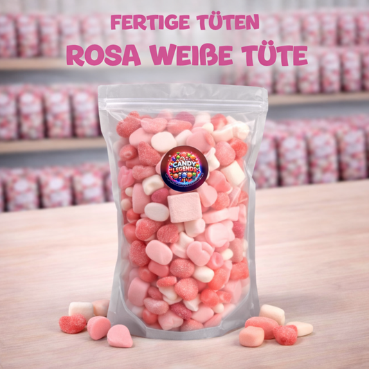 Rosa/weiße Tüte (500g | 1000g | 2000g)
