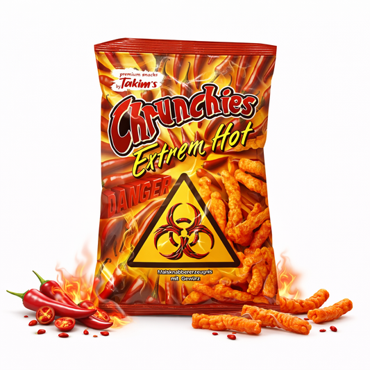 Takim's Chrunchies Extrem Hot 90g